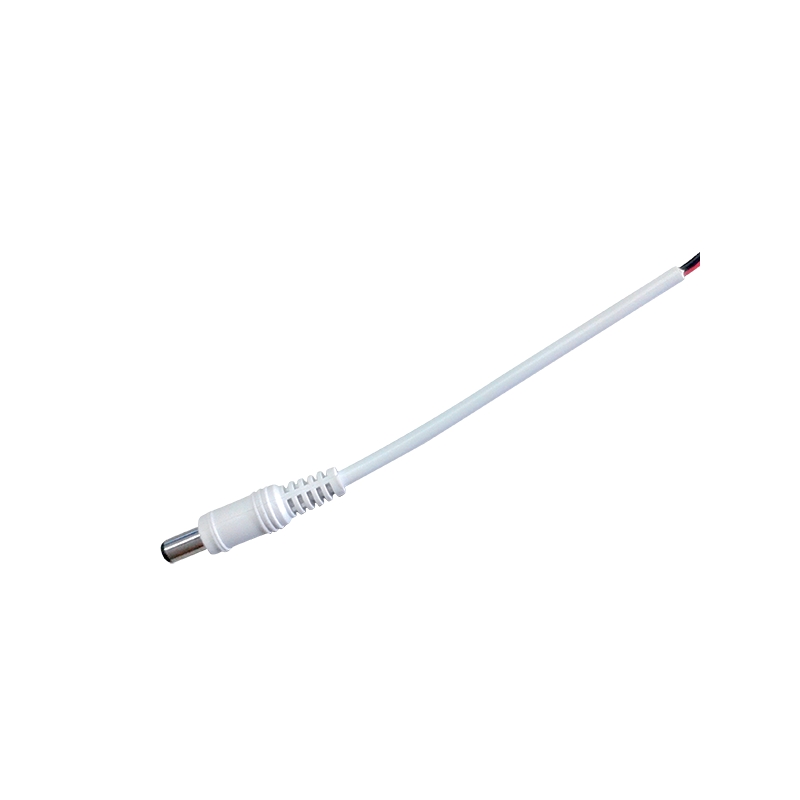 Female connector with cable 15cm  color:white